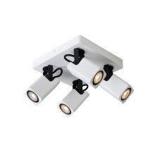 Lucide 33961/20/31 - LED ljusreglerad spotlight ROAX 4xGU10/5W/230V vit