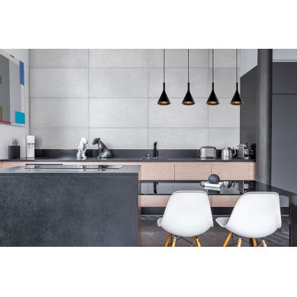 Lucide 35410/04/30 - Ljuskrona med snöre GIPSY 4xE27/25W/230V