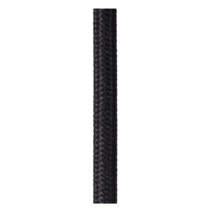 Lucide 45408/30/62 - Ljuskrona med textilsladd ILONA 1xE27/40W/230V diameter 30 cm svart/beige