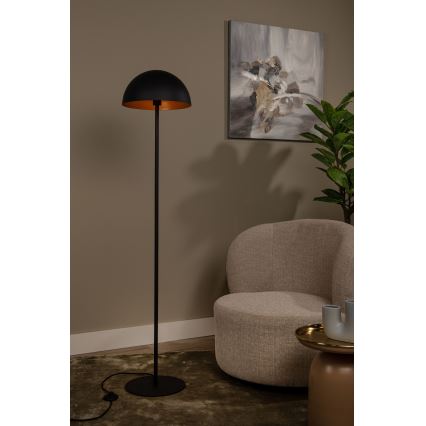 Lucide 45796/01/30 - Golvlampa SIEMON 1xE27/40W/230V svart