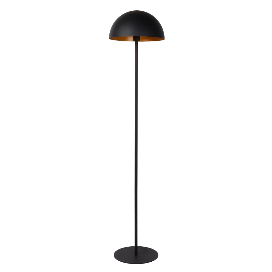 Lucide 45796/01/30 - Golvlampa SIEMON 1xE27/40W/230V svart