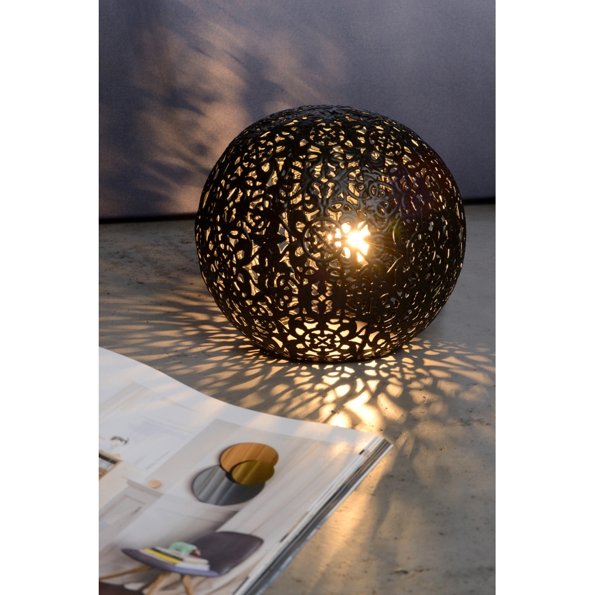 Lucide 46501/01/30 - Bordslampa  PAOLO 1xG9/28W/230V svart