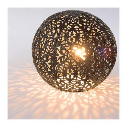 Lucide 46501/01/30 - Bordslampa  PAOLO 1xG9/28W/230V svart