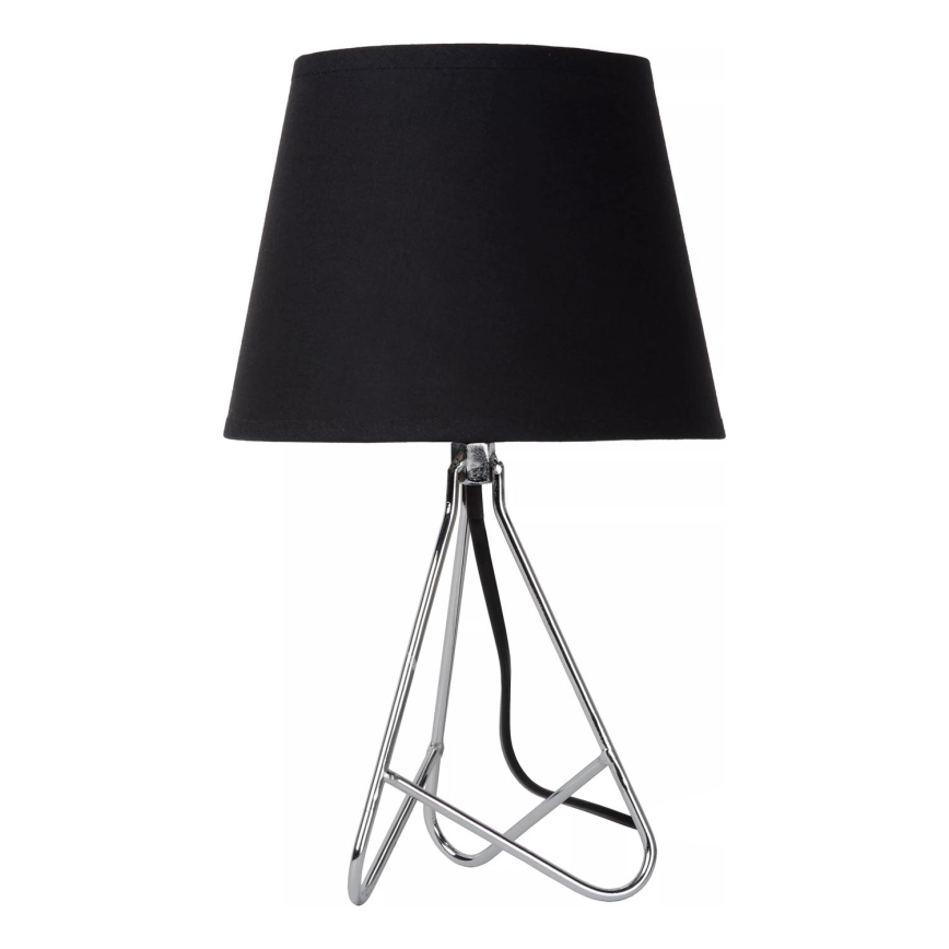 Lucide 47500/81/11 - Bordslampa GITTA 1xE14/40W/230V svart