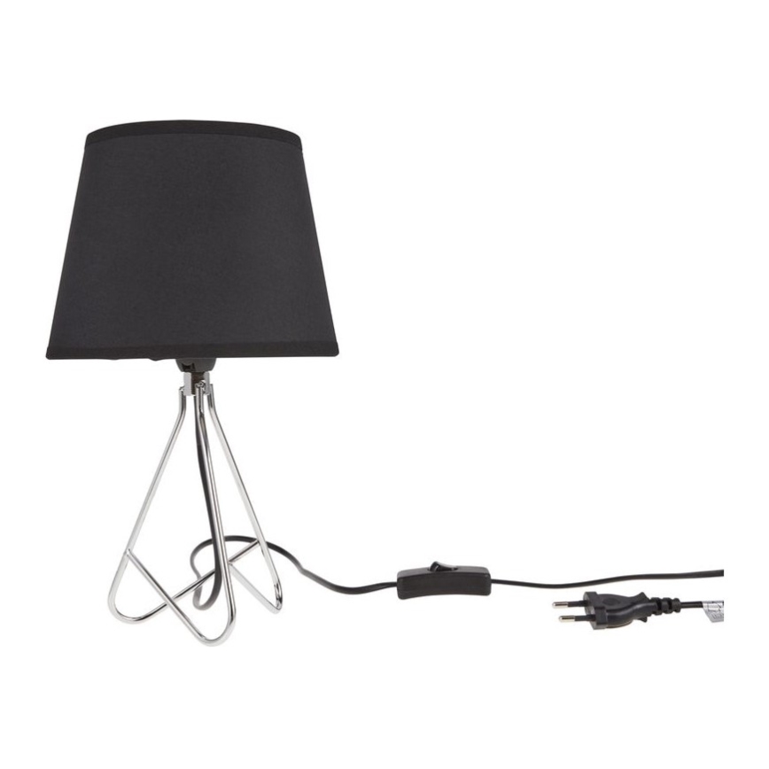 Lucide 47500/81/11 - Bordslampa GITTA 1xE14/40W/230V svart