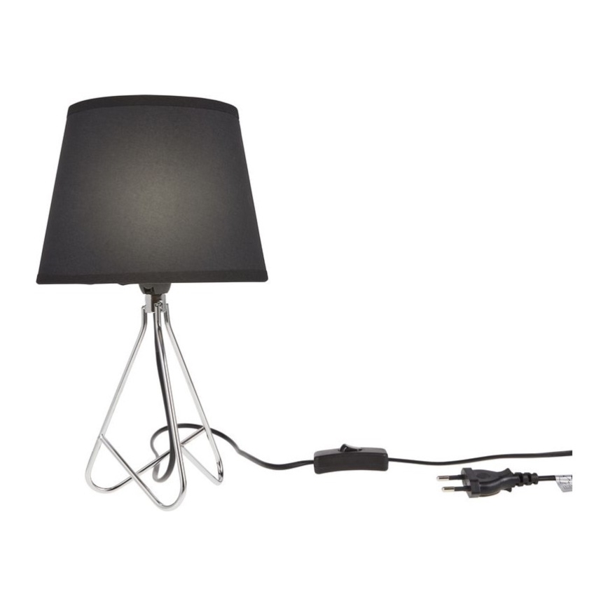 Lucide 47500/81/11 - Bordslampa GITTA 1xE14/40W/230V svart