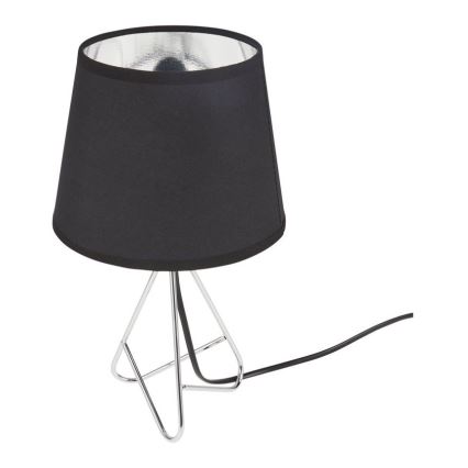 Lucide 47500/81/11 - Bordslampa GITTA 1xE14/40W/230V svart