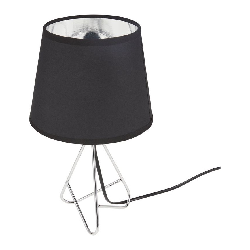 Lucide 47500/81/11 - Bordslampa GITTA 1xE14/40W/230V svart