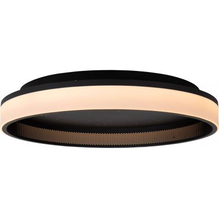 Lucide 71102/40/30 - LED Dimbar taklampa ESTREJA LED/40W/230V 2500-3000K diameter 40 cm svart + fjärrkontroll