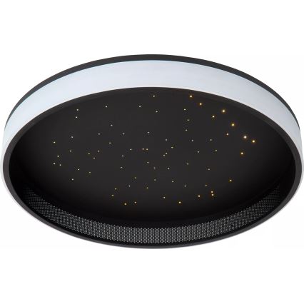Lucide 71102/40/30 - LED Dimbar taklampa ESTREJA LED/40W/230V 2500-3000K diameter 40 cm svart + fjärrkontroll