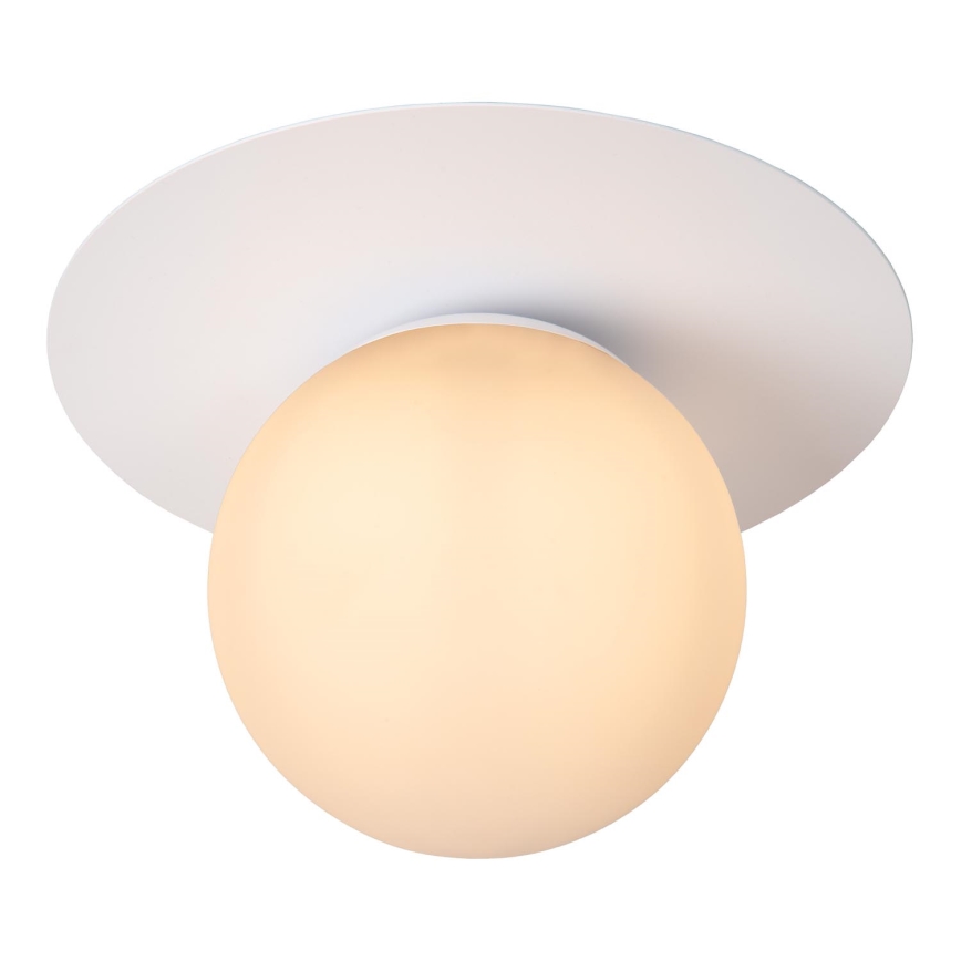 Lucide 79187/01/31 - Taklampa TRICIA 1xE27/15W/230V diameter 25 cm vit