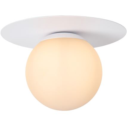 Lucide 79187/01/31 - Taklampa TRICIA 1xE27/15W/230V diameter 25 cm vit