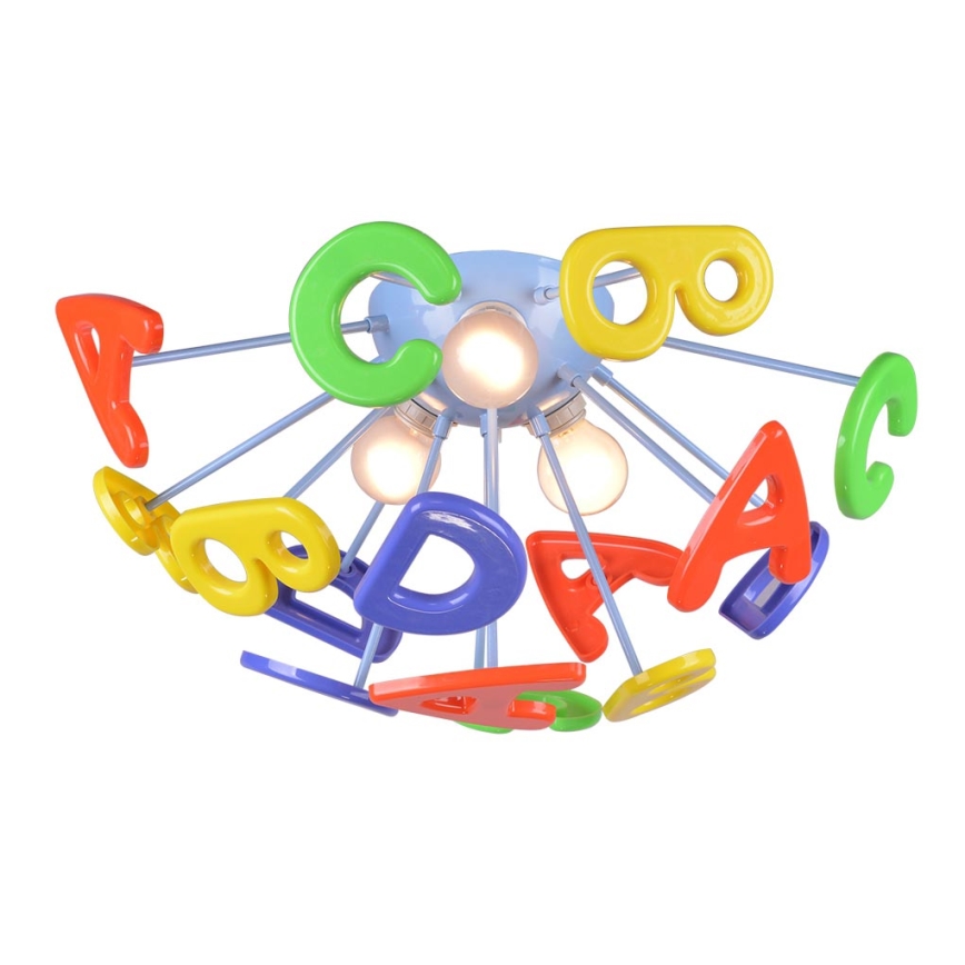 LUXERA 28034 - Barn Takbelysning ABC 3xE14/40W/230V