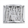LUXERA 46063 - Vägglampa STIXX 1xG9/33W/230V silver