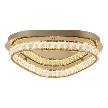 LUXERA 46150 - LED-taklampa MIST LED/32W/230V 4000K Ø 50 cm, guldfärgad