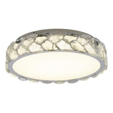 LUXERA 46153 - LED-taklampa LARUNA LED/32W/230V 4000K Ø 40 cm mattkrom