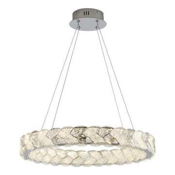 LUXERA 46156 - LED-pendel med vajer LARUNA LED/38W/230V 4000K matt krom