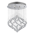 Luxera 62412 - fast Kristallkrona CHESTER 6xGU10/50W/230V
