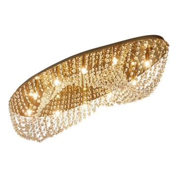 LUXERA 62441 - Taklampa ELIPTHON 10xG9/33W/230V