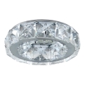 LUXERA 71055 - Hängande Takbelysning Kristall 1xGU10/50W/230V