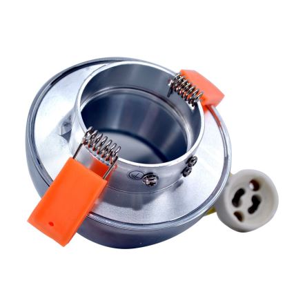 LUXERA 71086 - Badrumsinfälld taklampa 1xGU10/50W/230V IP44