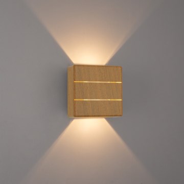 LUXLINE LED utomhusväggarmatur 6W/230V 3000K IP54, ek