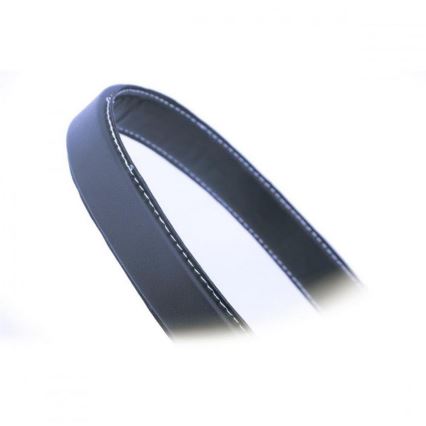 Lykta FRAGIL 26 cm skinande krom/svart