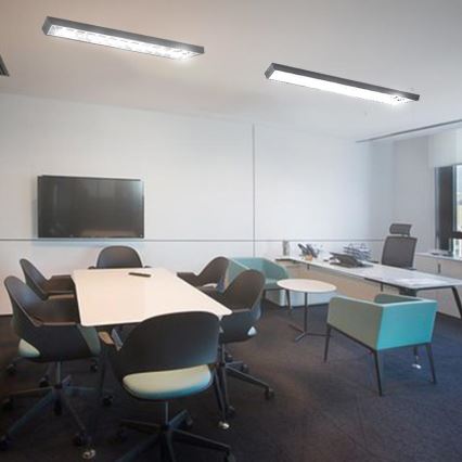 Lysrörsbelysning T8 2xG13/18W/230V 120 cm svart