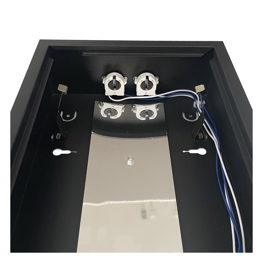 Lysrörsbelysning T8 2xG13/18W/230V 120 cm svart