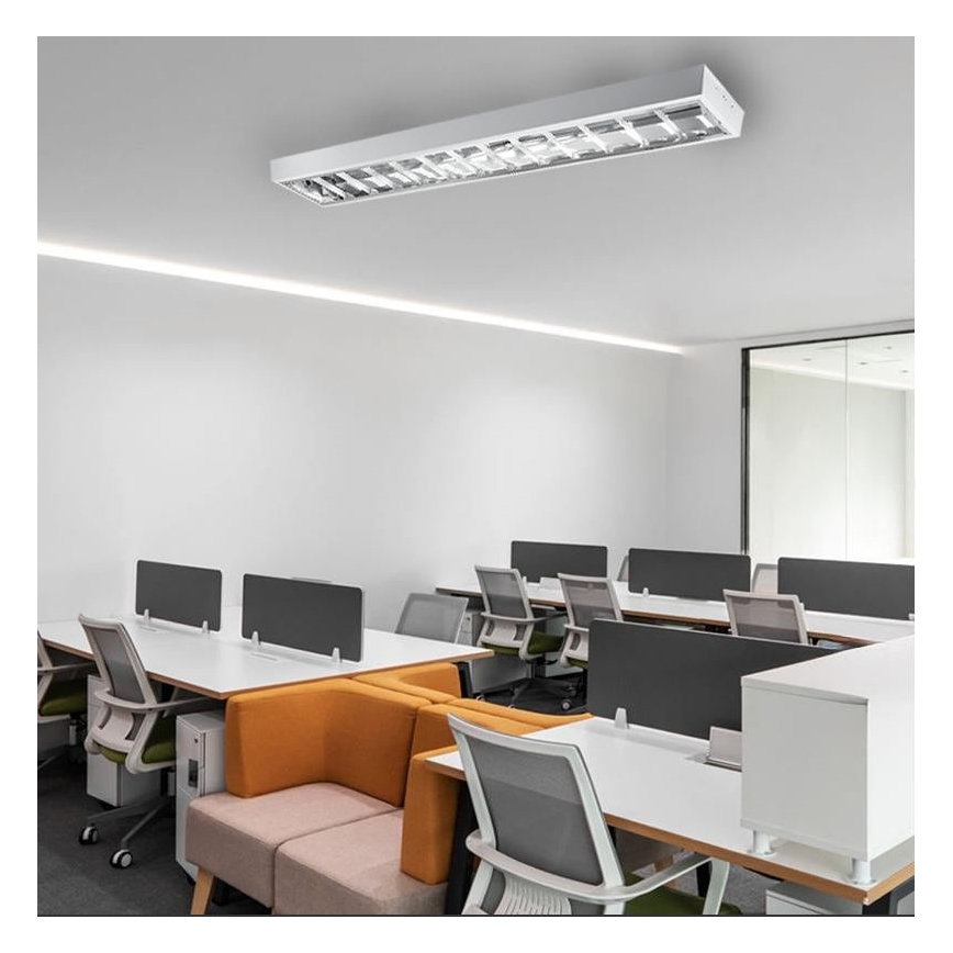 Lysrörsbelysning T8 2xG13/18W/230V 120 cm vit