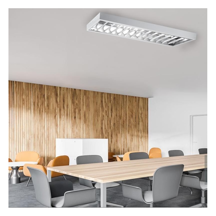 Lysrörsbelysning T8 2xG13/18W/230V 120 cm vit