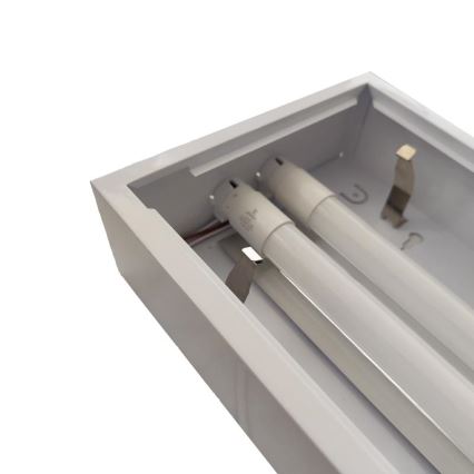 Lysrörsbelysning T8 2xG13/18W/230V 120 cm vit