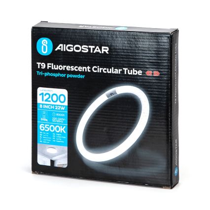 Lysrörstub T9 G24q-1/22W/230V 6500K - Aigostar