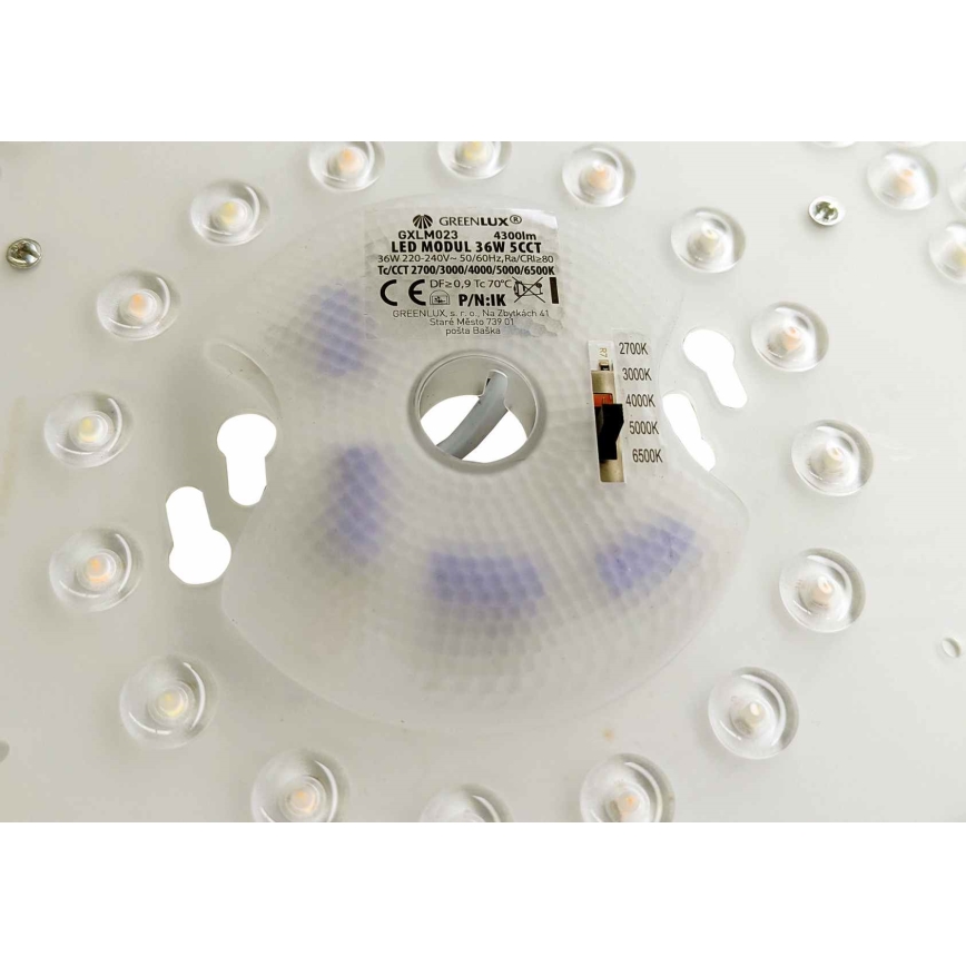 Magnetisk LED-modul LED/36W/230V, diameter 24 cm, 2700/3000/4000/5000/6500K
