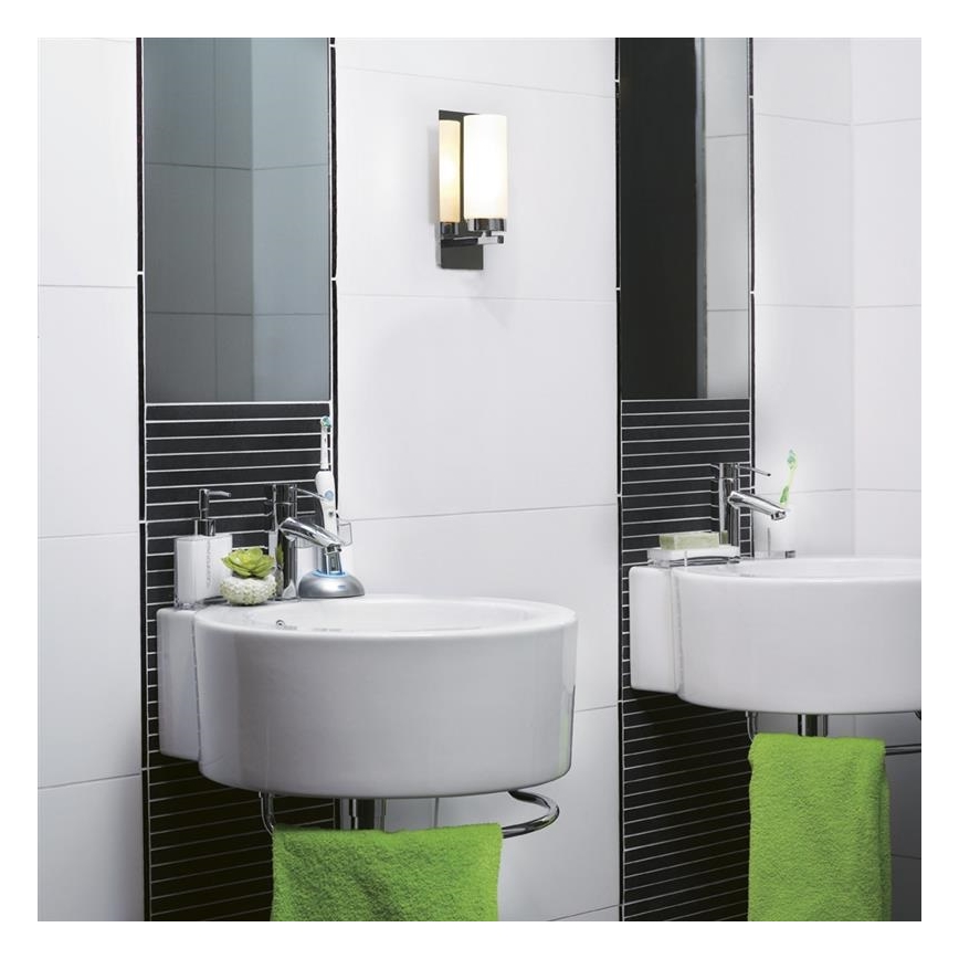 Markslöjd 102476 - Badrumsbelysning vägg NORRSUNDET 1xE14/40W/230V IP44