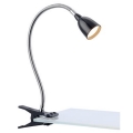 Markslöjd 106092 - Barn LED-Lampa med klämma Tulpan LED/3W/230V svart