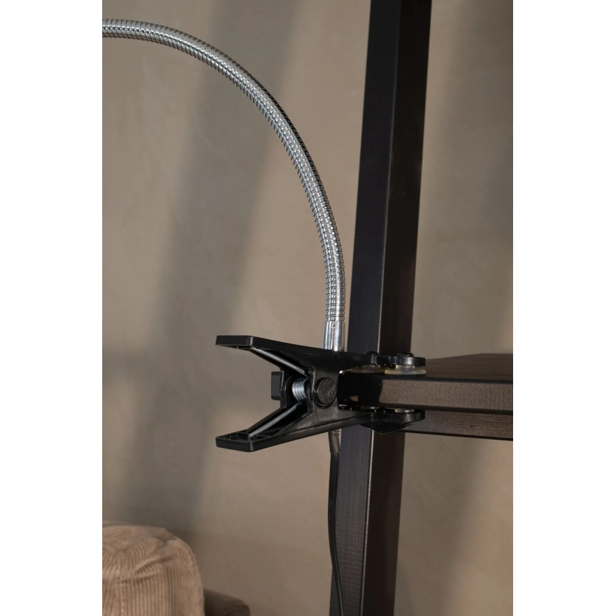 Markslöjd 106092 - Barn LED-Lampa med klämma Tulpan LED/3W/230V svart