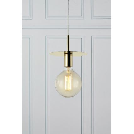 Markslöjd 106150 - Ljuskrona med snöre DISC 1xE27/60W/230V