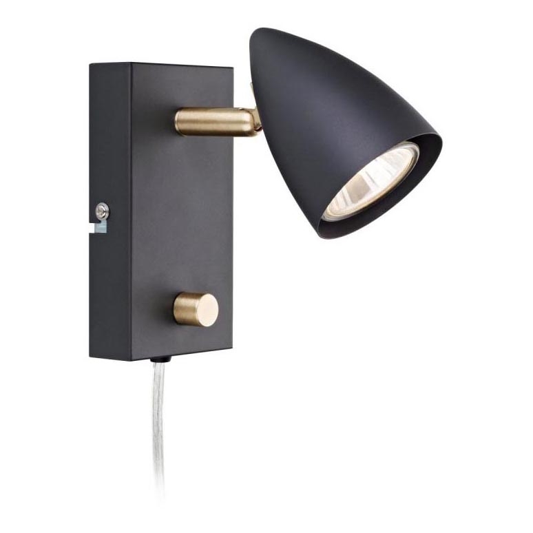 Markslöjd 106318 - Dimbart vägglampa CIRO 1xGU10/35W/230V