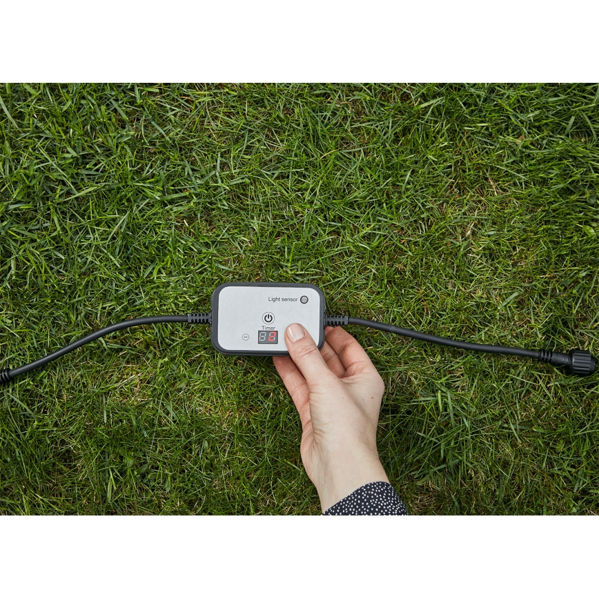 Markslöjd 106936 - Skymningssensor med timer GARDEN24 24V IP44