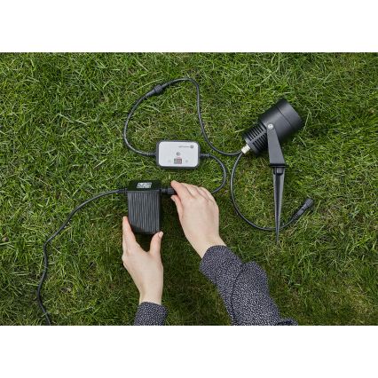 Markslöjd 106936 - Skymningssensor med timer GARDEN24 24V IP44