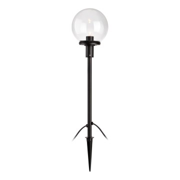 Markslöjd 107283 - LED-utomhuslampa GARDEN24 LED/3W/24V 60 cm IP44 svart/klarglas
