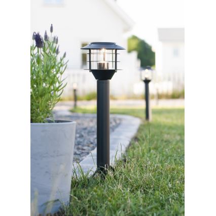 Markslöjd 107290 - LED Utomhuslampa GARDEN 24 LED/3W/24V 45 cm IP44 svart