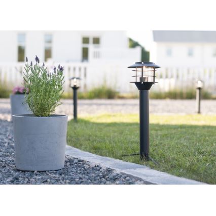 Markslöjd 107290 - LED Utomhuslampa GARDEN 24 LED/3W/24V 45 cm IP44 svart