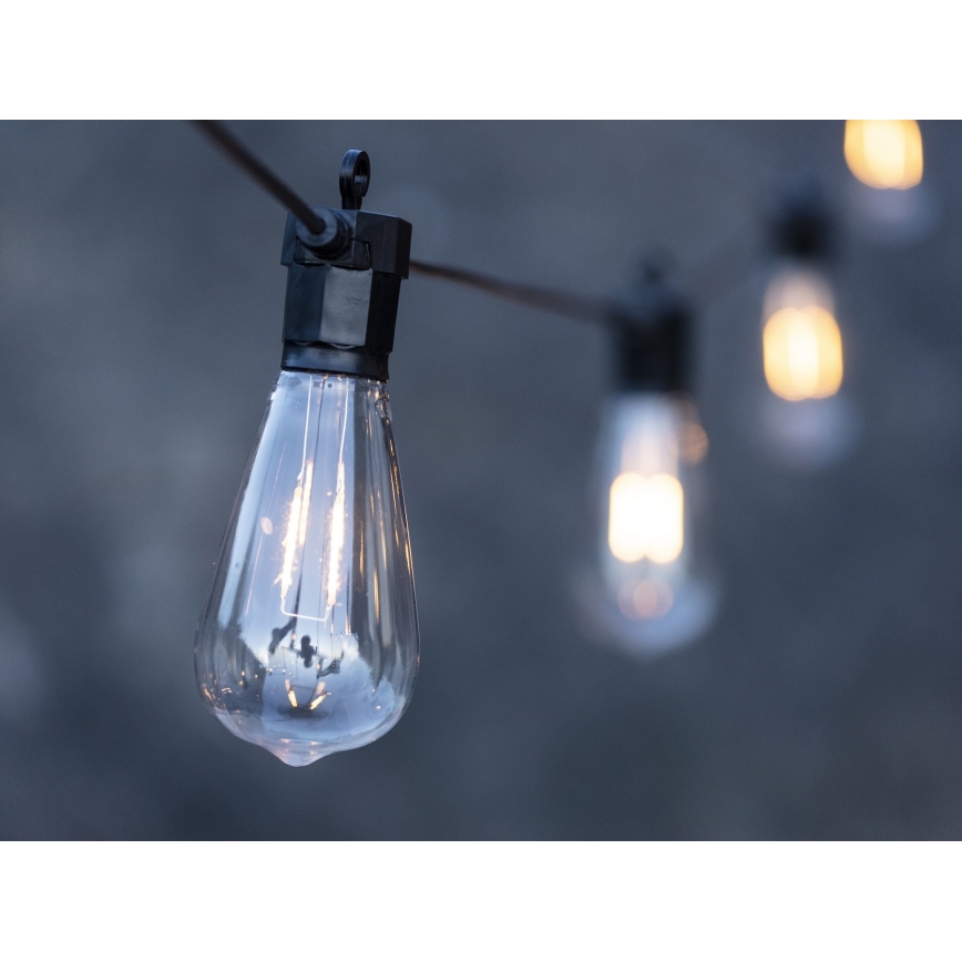 Markslöjd 107293 - LED Utomhusdekoration Girlang GARDEN 10xLED 5,5m IP44