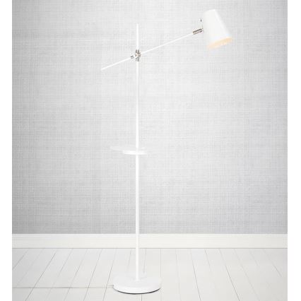 Markslöjd 107308 - Golvlampa med USB LINEAR 1xE14/40W/230V