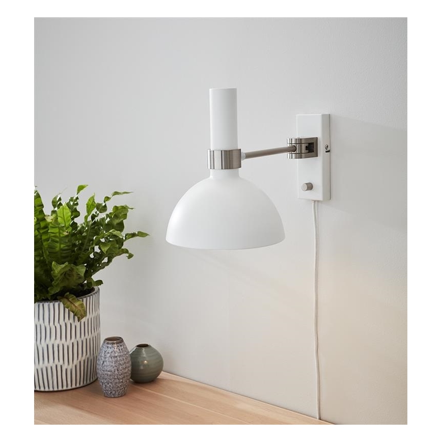 Markslöjd 107499 - Dimbart vägglampa LARRY 1xE27/60W/230V