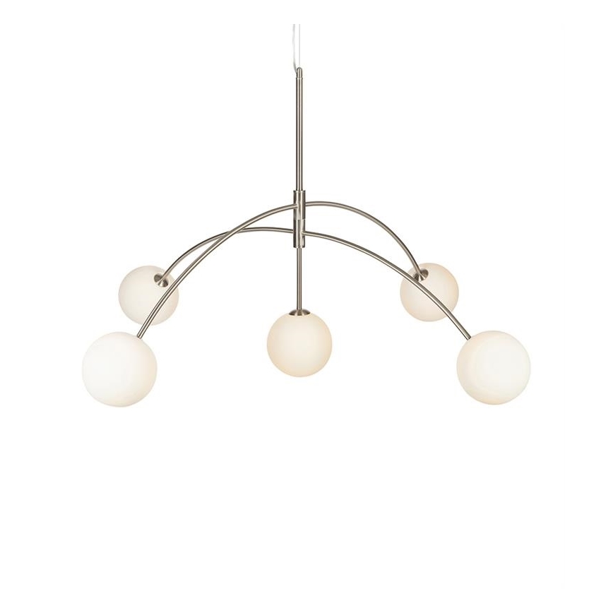 Markslöjd 107559 - Ljuskrona med snöre HEAVEN 5xG9/28W/230V