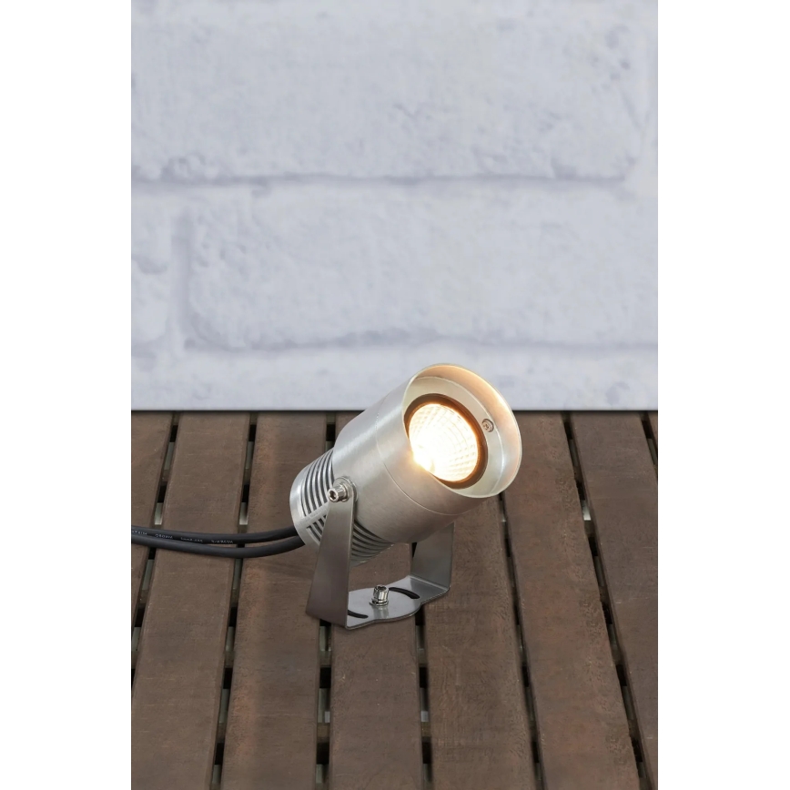 Markslöjd 107714 - LED-utomhuslampa GARDEN24 LED/6W/24V IP44 mattkrom