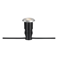 Markslöjd 107717 - LED infälld utomhusarmatur GARDEN24 LED/3W/24V IP44 svart/mattkrom